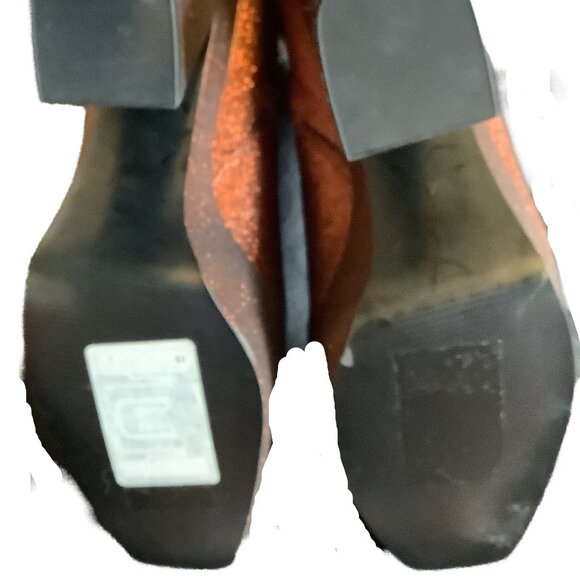 NIP Guess Byra Platform Bronze Boots Size: 9.5 - Picture 7 of 7